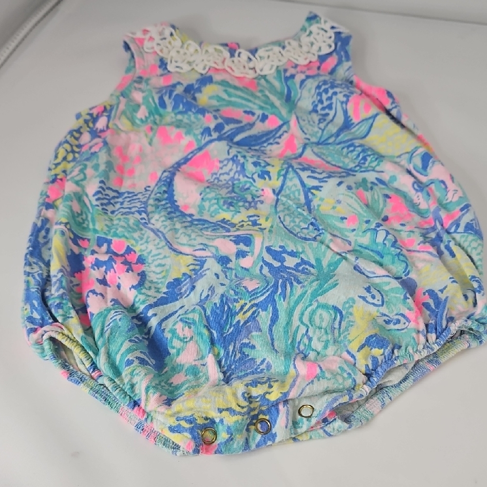 Lilly Pulitzer Multicolor Baby Romper